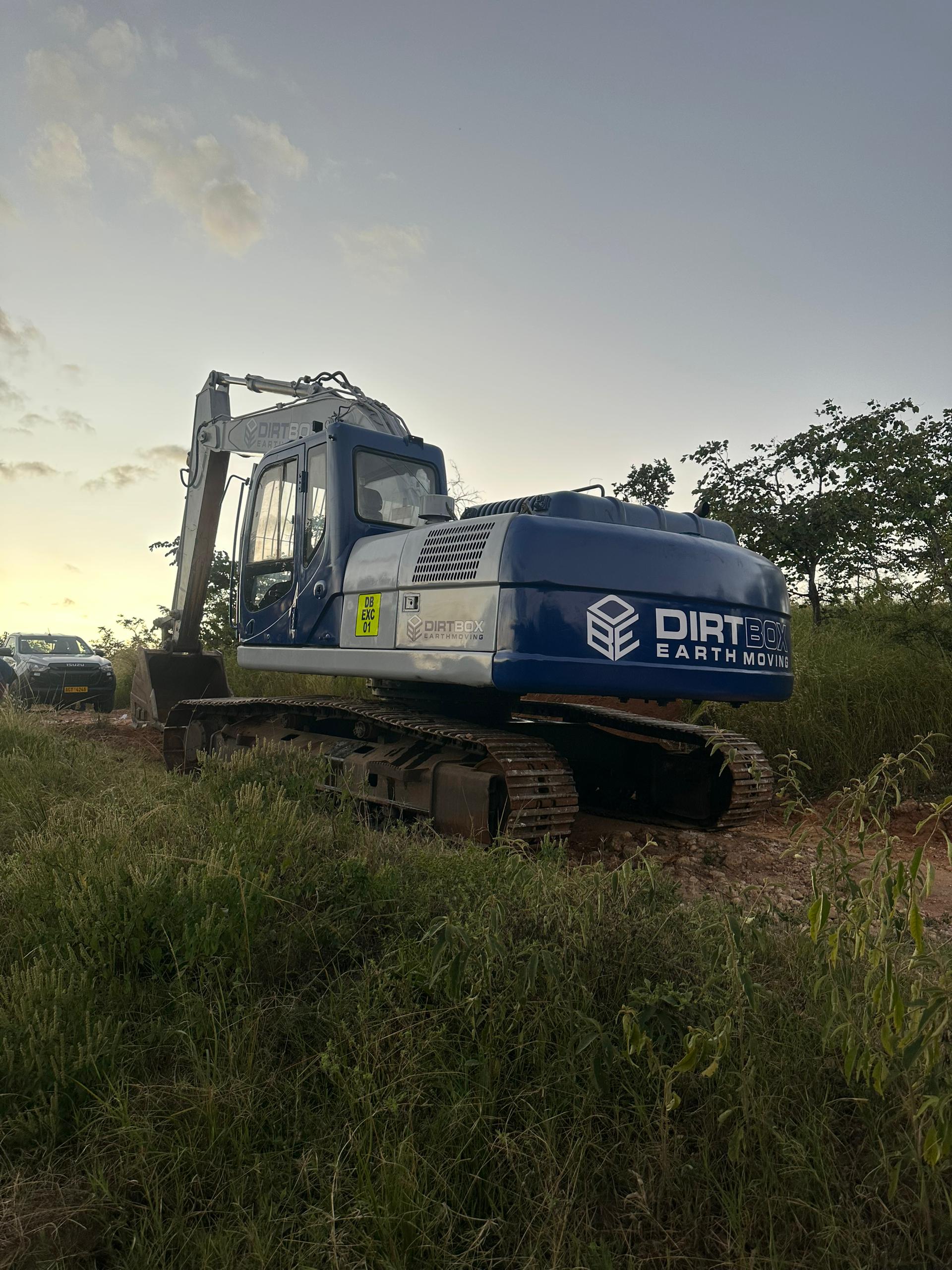Excavator for hire in Harare