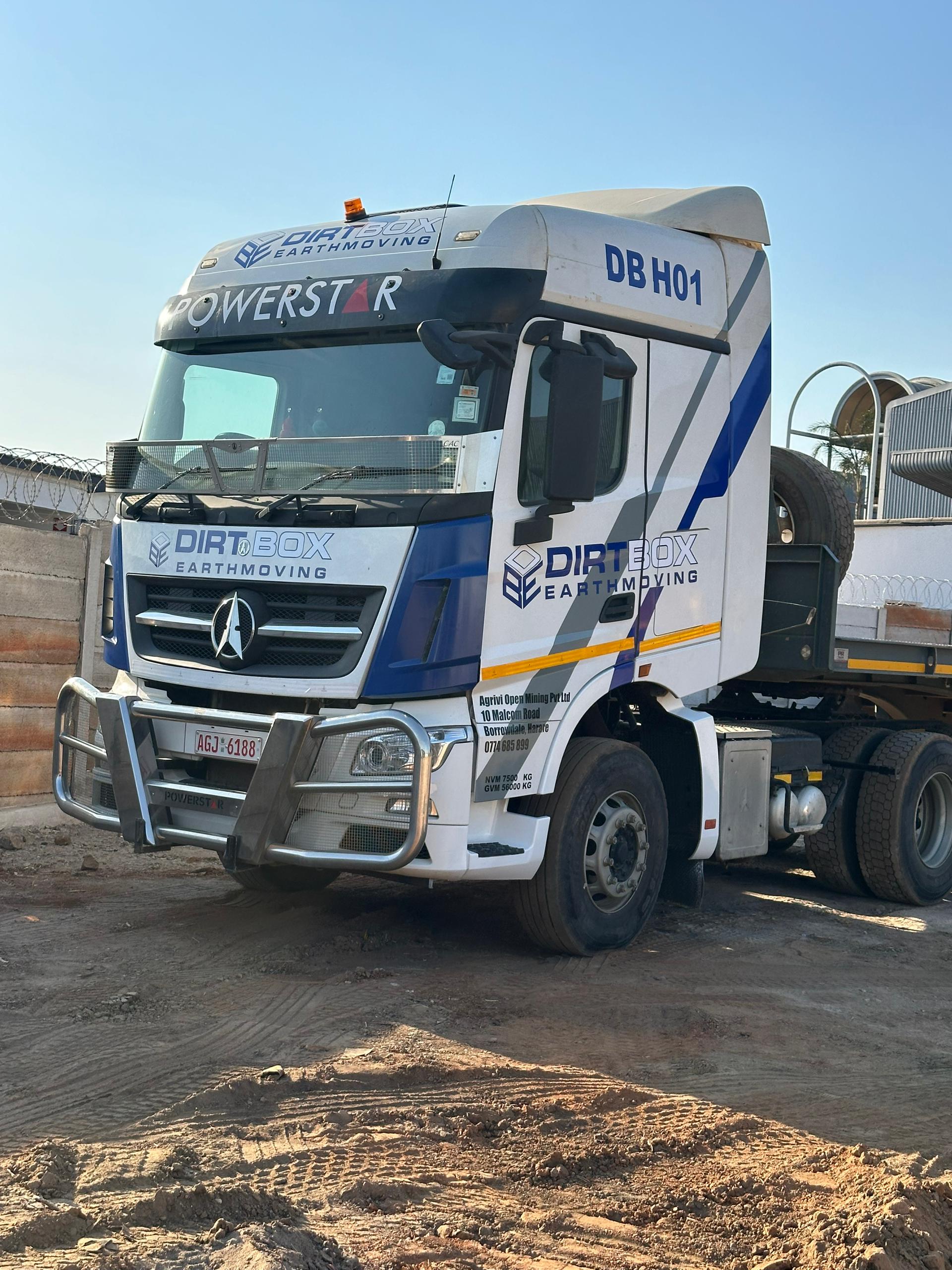Lowbed Trailer for hire in Harare
